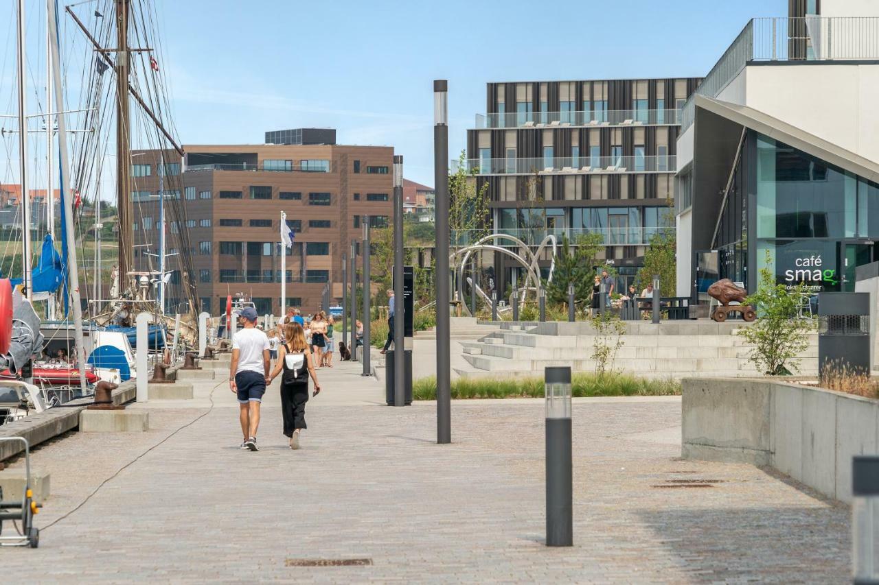 Luxury City Center Harbour Apartment 2 Bedroom Sønderborg Extérieur photo